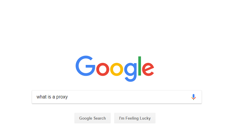 Google.com: What Is Proxy?